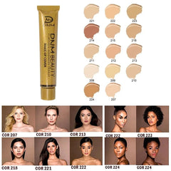 Professional Full Skin Concealer Liquid Make Up Color Corrector Foundation Cream Scars Acne Cover Waterproof Contouring Cosmetic