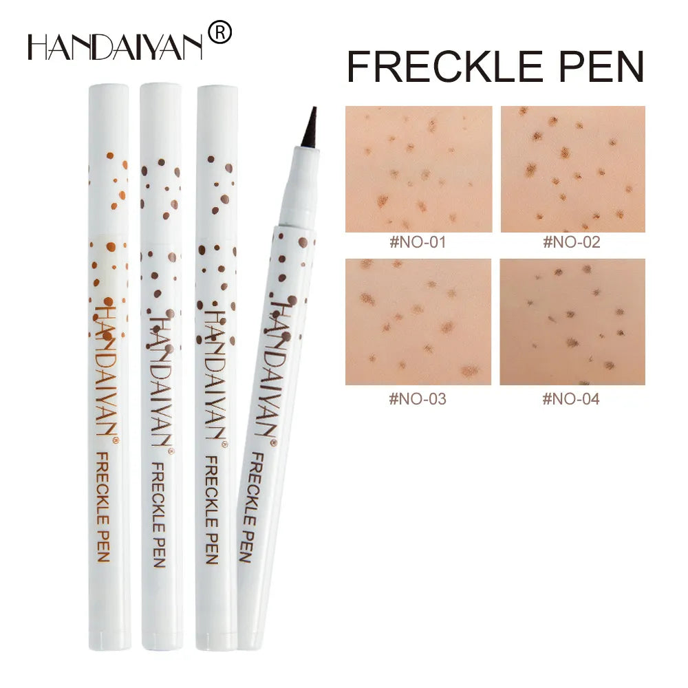 HANDAIYAN Freckle Pen for Face Fake Freckles Pencil Long Lasting Waterproof Natural Spot Pen Makeup Women Make Up Cosmetics