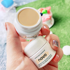 NOVO Brightening Concealer make up Waterproof Sweat Resistant Strongly Covers Spots Facial Acne Marks Dark Circles Face Makeup