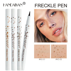 HANDAIYAN Freckle Pen for Face Fake Freckles Pencil Long Lasting Waterproof Natural Spot Pen Makeup Women Make Up Cosmetics