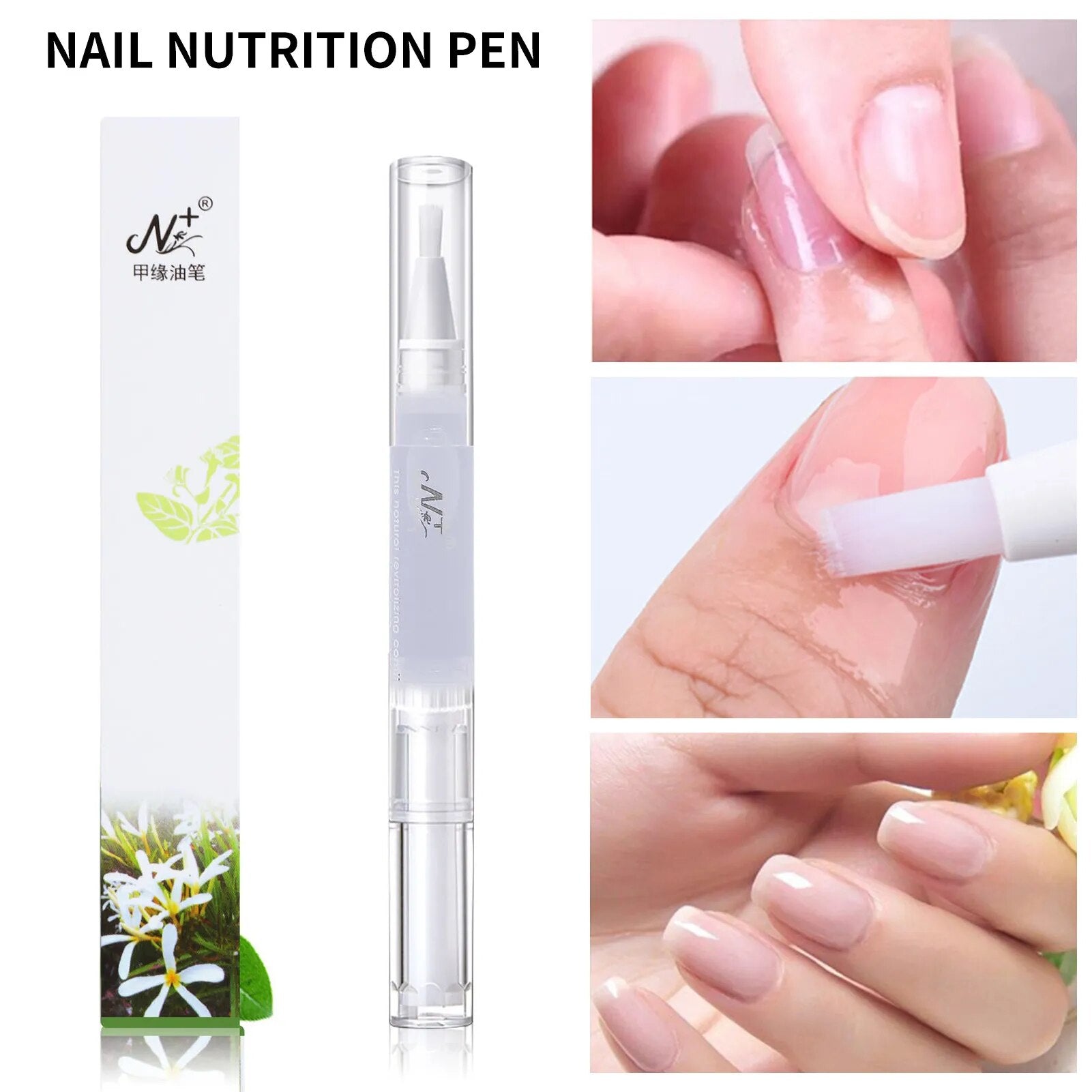 Nail Care Manicure Nutrition Oil Pen Full Fragrance Plant Essential Soothing Oil for Damaged Skin Thin Nails