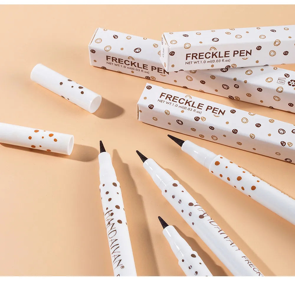 HANDAIYAN Freckle Pen for Face Fake Freckles Pencil Long Lasting Waterproof Natural Spot Pen Makeup Women Make Up Cosmetics