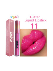 Diamond Shimmer Glitter Lip Gloss Waterproof Long Lasting Metallic Liquid Lipstick Diamond Pearl Colour Lip Gloss Sexy Make Up